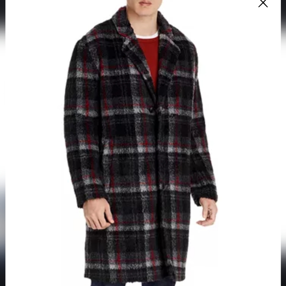 HugoBoss Merlon Single Breasted Coat NWT